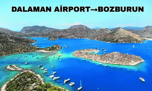 Dalaman Airport to Bozburun